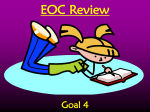 Goal 4 review PPt