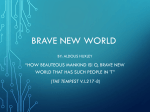 Brave New World PowerPoint