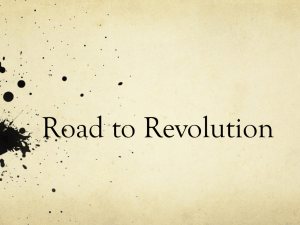 Road to Revolution