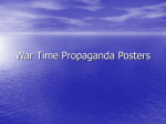 War Time Propaganda Posters
