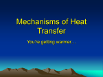 Mechanisms of Heat Transfer