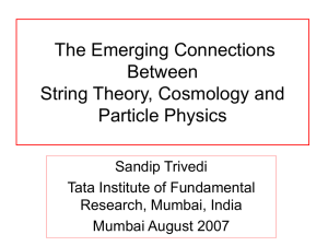 An Inflationary Model In String Theory