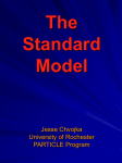 The Standard Model - University of Rochester