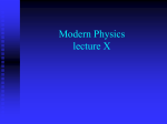 Modern Physics