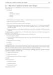 3.5 Why does a quantum mechanic state change?