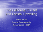 The California Current - Department of Marine and Coastal Sciences