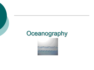 Oceanography