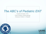 The ABC’s of Pediatric ENT - Arkansas Academy of Family