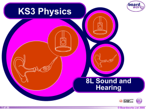 8L Sound and Hearing