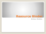 Resource Binder - DeafEd-Course-Language