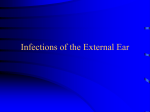 Infections of the External Ear