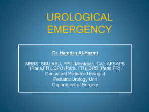 Urological Emergency