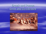 Greek and Roman Gods and Goddesses