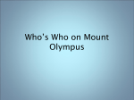 Who`s Who on Mount Olympus