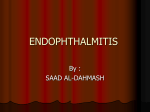 Endophthalmitis