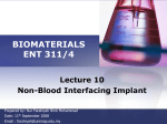 Biomaterials_Lecture 10