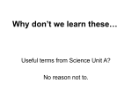 Why don`t we learn these…