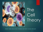 The Cell Theory