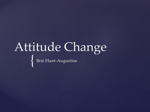 Attitude Change