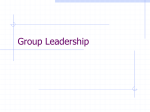 Group Leadership - Youngstown State University