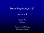 Lecture 1 - University of Toronto