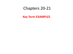 Chapters 20-21