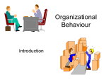 Organizational Behaviour