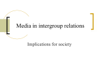 Media and social groups
