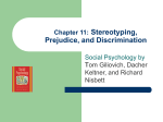 Chapter 11: Stereotyping, Prejudice, and