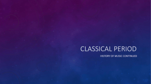 Classical Period