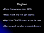 Ragtime - West Monmouth School