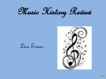 Music History Review