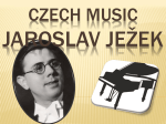 Czech Music Jaroslav Ježek
