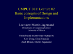 CMPUT 301: Lecture 02 Basic Concepts