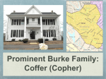 Prominent Burke Family: Coffer (Copher)