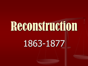 2014 Reconstruction Powerpoint