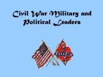 Civil War Leaders and Figures