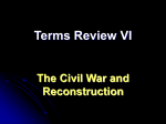 Terms Review VI