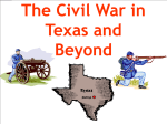 The Civil War in Texas and Beyond
