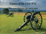 Causes of the Civil War