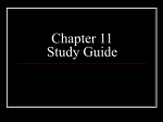Chapter Study Guide