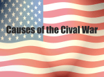 Causes of the Cival War