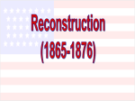 Reconstruction - Valhalla High School