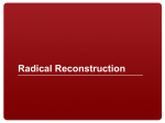 Radical Reconstruction and Civil War Amendments