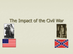 The Impact of the Civil War