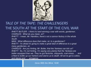 Tale of the Tape: Civil War - Mr. Fields Social Studies