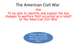 The American Civil War