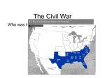 The Civil War - RedLionWorldHistory