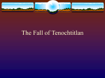 The Fall of Tenochtitlan