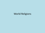 World Religions